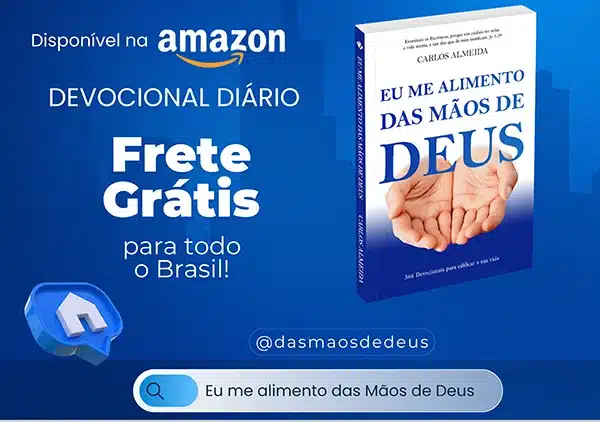 Eu me alimento das mãos de Deus