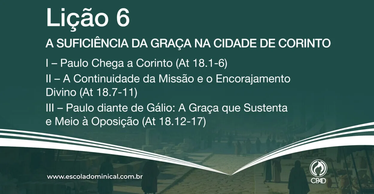 A Suficiência da Graça na Cidade de Corinto