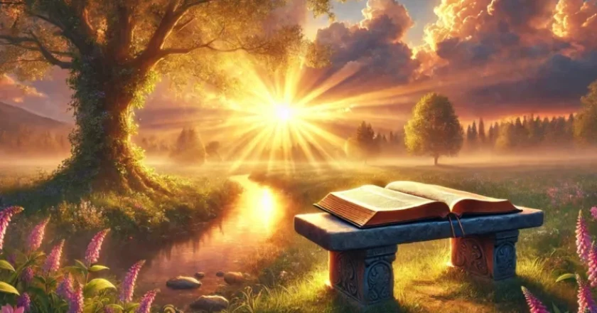 Alegria que vem pelo manhã